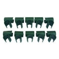 thumbnail image 2 of 10Pcs Fastener Greenhouse Bracket Pole Fixed Clamp Garden Plant Stakes Connector 11mm, 2 of 10