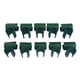 thumbnail image 2 of 20 pinzas para conectores de enrejado para plantas, conectores de plantas ajustables para jardín Cola Conectores de postes de estacas de jardines, 2 of 8