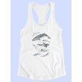 thumbnail image 3 of Cetacea I. Racerback Tank Women -June Erica Vess Designs, Female Small, 3 of 4