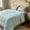 Light Blue, variant on Yellow Summer Quilt, Voile Washed Cloud Soft Gauze Quilt, Polyester Lightweight Bedding, Double Bed Duvet 78.74 x 59.06 Inches, Machine Washable Quilt for All Seasons
