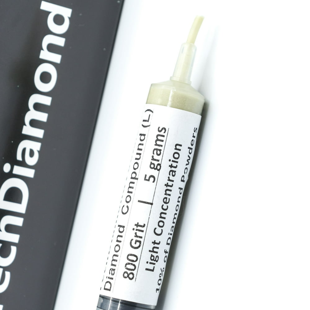 TechDiamondTools Diamond Lapping Compound Polishing Lapidary Paste 800