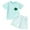 Light Blue JHF2 toddler boy outfits, variant on UYYX Boys Summer Outfits 5T Boys Clothes Toddler Boy Clothes Summer Short Sleeve T-Shirt And Shorts Kids Outfit Set