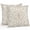 Beige, variant on Sage Green Eucalyptus Throw Pillow Covers 18x18 Inch Set of 2, Farmhouse Botanical Leaves Waterproof Outdoor Pillow Covers, Decorative Cushion Pillowcases for Couch, Sofa, Bed, Garden, Patio