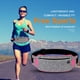 thumbnail image 5 of Riñonera Ciclismo Nylon Lycra Antirrobo Gym Fanny Pack Hombres Mujeres (Rosa) Rojo, 5 of 7