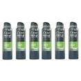 thumbnail image 2 of Dove Men+Care Extra Fresh Antiperspirant Deodorant Spray 150ml 5.07oz (Pack 6), 2 of 3
