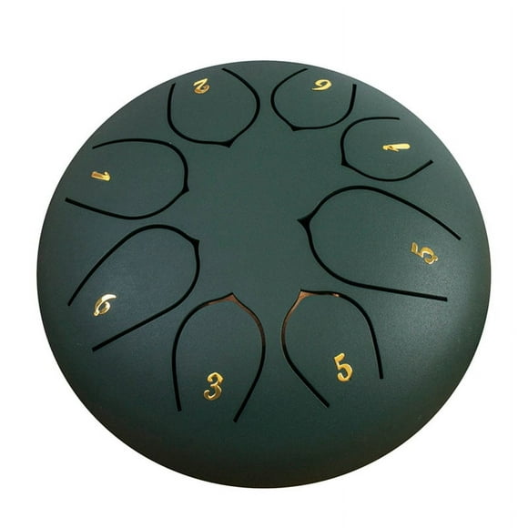 Hollow Drum Six-Inch Eight-Tone Rain Drum, Pleasant Sound Healing Instrument Children'S Hand Drum Forget Worry Drum