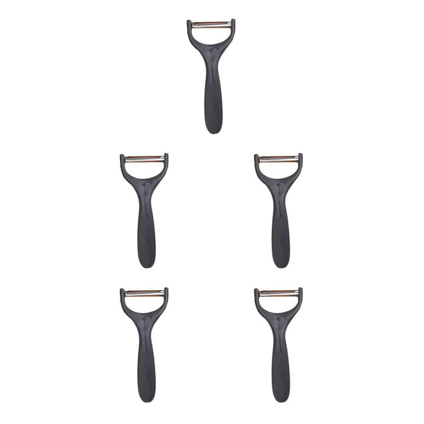 Pelador de verduras Toystoory Antideslizante acero inoxidable Gris oscuro