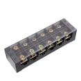 thumbnail image 3 of Terminal Strip Block 100A 600V Large Current Easy Wiring Ground Circuit Terminal Block 6 Positions, 3 of 5