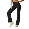 thumbnail image 2 of Nolissa Womens Polka Dots Yoga Pants High Waist Fleece Lined Trousers Buttery Soft Leggings Fashion Lounge Pants, 2 of 7