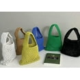 thumbnail image 4 of Kukuzhu Handwoven Hobo Bag for Women Bucket Bag Cotton Rope Crochet Totes Hollow String Handbags Summer Beach Purses, 4 of 4