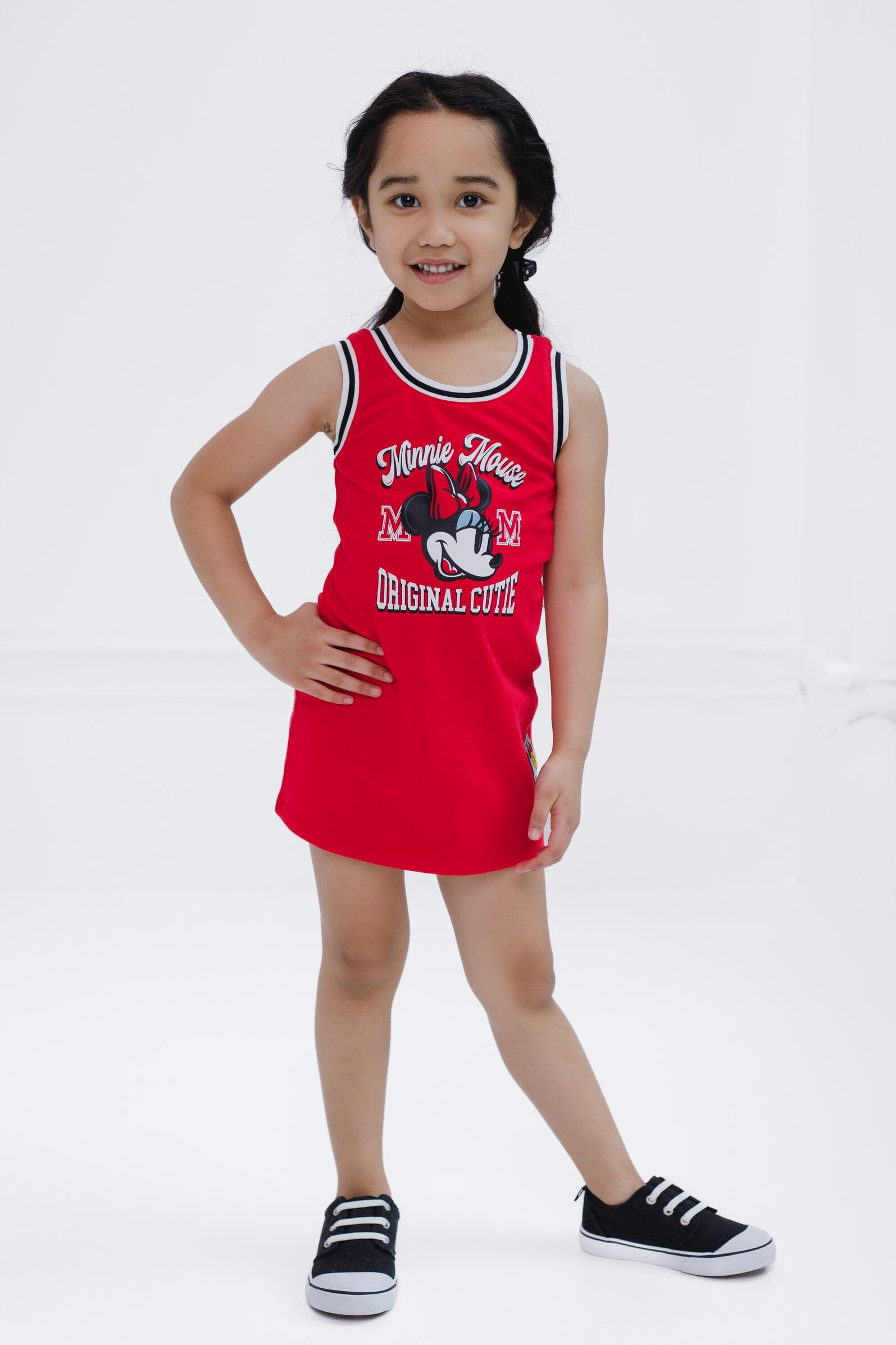 minnie mouse jersey dress Disney Toddler Girls Tank Red 4T Disney minnie