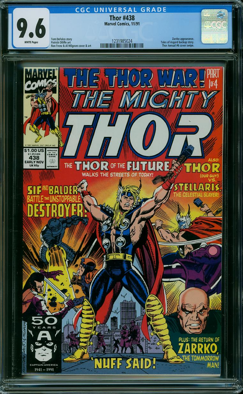 Cover of Thor #438