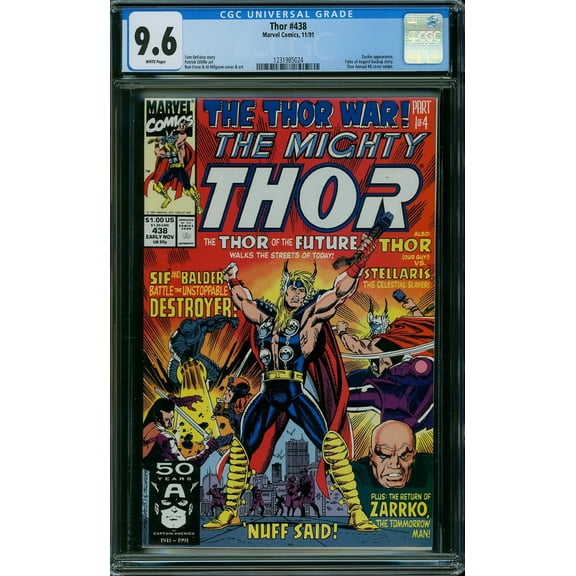Thor #438 - CGC 9.6 Comic Book