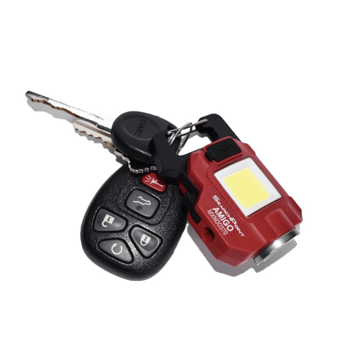 Maxxeon MNMXN00370 SearchPoint AMIGO Rechargeable Keychain Flashlight, 700 Lumens