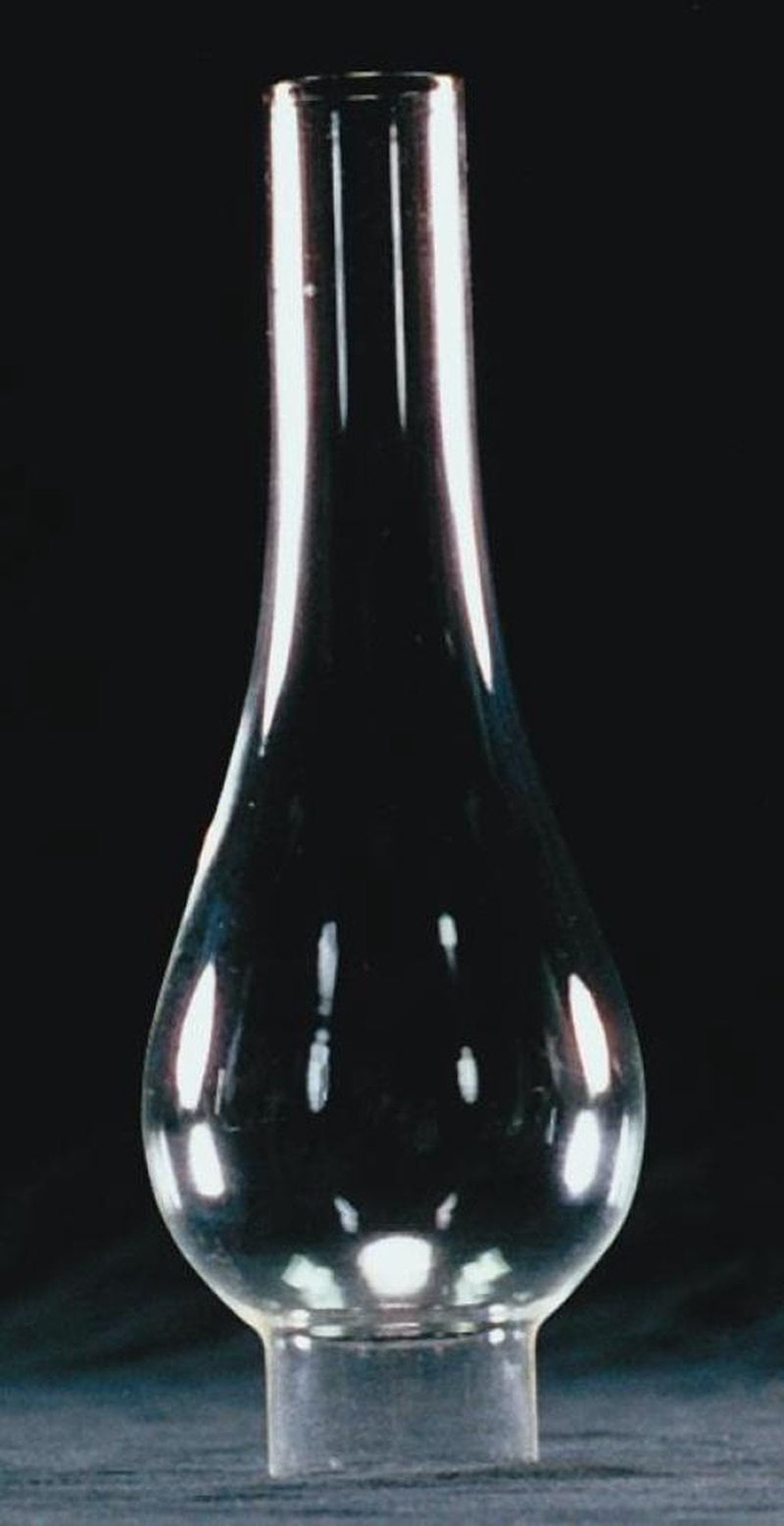 Vintage Clear Glass Lantern Oil Kerosene Lamp Globe 6 7/8” Replacement Unique 