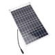 thumbnail image 1 of Kit De Panel Solar, Ligero 12 W Eficiente 18 V Panel Solar Al Aire IP65 Impermeable Para Batería De 12 V Para Vehículo Para Acampar, 1 of 7
