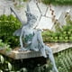 thumbnail image 3 of Estatua de Resina Likrtyny Escultura de Hada de flores 2 uds blanco, 3 of 9