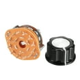 thumbnail image 4 of 3P4T Single Deck Band Channel Rotary Switch Selector with Plastic Knob 2Pcs, 4 of 5
