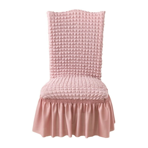 Funda de Silla de Comedor BLESIY Fundas para sillas de banquetes Rosado