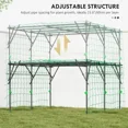 thumbnail image 4 of DEGUO Garden Arch Trellis for Climbing Plants Outdoor,Tall Archway Tunnel Plant Support for Cucumber Tomato Vine Flowers Vegetables Climbing Plants, 4 of 5