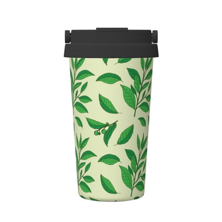 

Insulated Coffee Mug With Lid Tea Patt Pattern Insulated Tumbler Stainless Steel Coffee Travel Mug With Lid Hot Beverage And Cold Vacuum Portable Thermal Cup Gifts