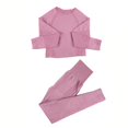 thumbnail image 2 of Trajes de nailon para hacer ejercicio para mujer, 2 piezas, trajes de yoga s, top corto deportivo METRO Yuyangstore  Yoga Sport Suit Mujeres, 2 of 8