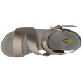 thumbnail image 4 of VOLATILE Women's Biloxi Ankle Strap Wedge Sandal, Pewter, 6, 4 of 5