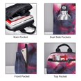 thumbnail image 3 of Balery Astronaut Riding Fiery Horse Mochila Ligera para Hombres y Mujeres – Resistente y Impermeable, Ideal para la Escuela, el Trabajo, los Viajes y el Uso Diario, 3 of 7