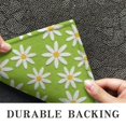 thumbnail image 6 of Green Daisy Flower Pattern Door Rugs,Washable Non Slip Door Mats Indoor,Decorative Door Mats,Entry Mat Indoor for Entrance,Bedroom,Kitchen,Bathroom,16"x24", 6 of 6