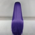 thumbnail image 4 of Unique Bargains Wigs for Women 39" Deep Purple Wigs with Wig Cap, 4 of 6