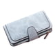 thumbnail image 1 of Qarigey Cambio de almacenamiento Cartera larga Niñas Plegable de cuero Cierre de cremallera Monedero Monedero Titular de la tarjeta de crédito Débito Carteras Verde claro Qarigey AP000899-06, 1 of 1