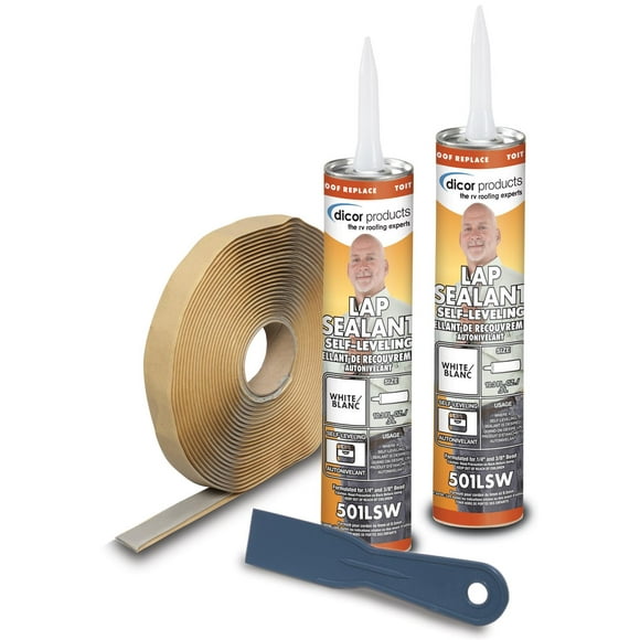 Dicor Corp. Roof Sealant RA230KIT Self-Leveling Paste