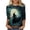 04-Bronze, variant on QATAINLAV Halloween Shirts for Women Funny Cute Graphic 3/4 Sleeve Tunic Tops Casual Round Neck Pullover Blouse Orange XXL