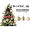 thumbnail image 5 of KCEHTA 24 Pcs Christmas Ball Ornaments, 2.36" Christmas Baubles for Xmas Christmas Tree Plastic Shatterproof Christmas Tree Ball Ornaments for Holiday Wedding Party Decorations, 5 of 7