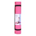 thumbnail image 3 of MINISO 6mm Comfortable Yoga Mat Includes Free Strap-Rose Red, 3 of 5