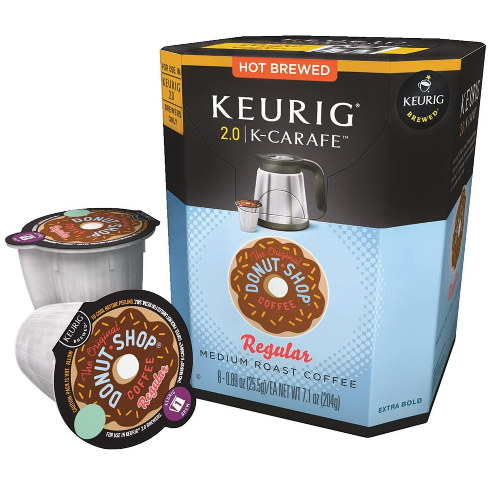 Keurig Coffee Regular Medium Roast KCarafe, 0.89 OZ, 8 Count Walmart