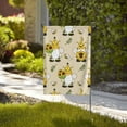 thumbnail image 4 of Wukai Gnomes Bees And Sunflowers Garden Flags Double Sided Welcome Garden Yard House Flags Outside Outdoor House (Only Flag), 4 of 8