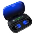 thumbnail image 1 of Auricular interno inalámbrico Bluetooth 5.0,Auriculares con cancelación de ruido impermeables IPX7,Pantalla de alimentación LED, 1 of 5