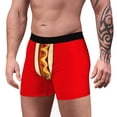 thumbnail image 2 of Christmas Underwear for Men Hilarious Gag Gifts Funny Novelty Holiday Boxer Briefs No Fly, 2 of 6