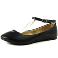 thumbnail image 3 of AlpineSwiss Calla Ballerines pour Femmes avec Bride à la Cheville Chaussure Classique Ballerine, 3 of 6