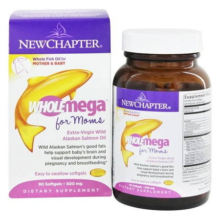 New Chapter - Wholemega Prenatal Fish Oil 500 mg. - 90 (Best Fish Oil Supplement For Pregnancy)