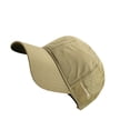 thumbnail image 1 of Decodeary Adjustable Strap Hat For Men Customize Fit And Style Sporty Style Polyester Baseball Cap Peaked Cap Sun Protection Khaki L  54-59cm 1Set, 1 of 6