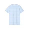 thumbnail image 7 of Dwellite Polo Shirts for Kids Short Sleeve School Uniform Summer Active Striped Tops Back to School 2-13 Years Light Blue 110, 7 of 7