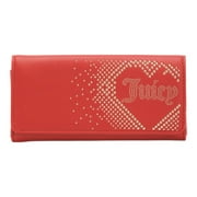 Juicy Couture Women’s Single Gusset Flap Clutch (Lovely Day Cool Red)