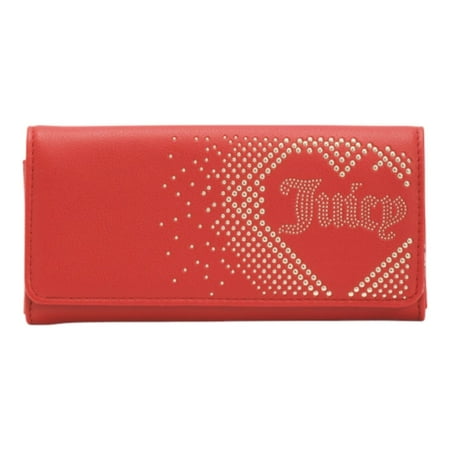 Juicy Couture Women’s Single Gusset Flap Clutch (Lovely Day Cool Red)