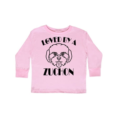 

Inktastic Zuchon Dog Mom Gift Gift Toddler Boy or Toddler Girl Long Sleeve T-Shirt