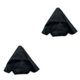 thumbnail image 4 of Transemion Car Shift Lever Collar PU Leather Interior Shifter Cover Automobile Manual Knob Stick Protector Modification Riding Black Line 2Set, 4 of 6
