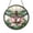 Acrylic 3.5 Inch, variant on Dragonfly and Lotus Resin Stained Glass Style Suncatcher Window Hanging, Iridescent Garden Floral Art Decor, Nature Inspired Home Accent Ornament Gift