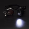 thumbnail image 7 of SAYFUT Vintage Steampunk Goggles Rave Glasses with Double Ocular Loupe Vintage Welding PuSAYFUT Gothic Glasses, 7 of 7