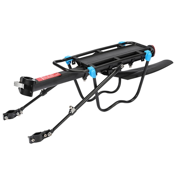 KAKOWELY Durable bikes Carrier Rack Back Stand Mountain bikes Cargo Rack Shelf Luggage Carrier For Outside Outdoor (With Installation Tool And English Manual),21.65X"X13.98"X5.71"